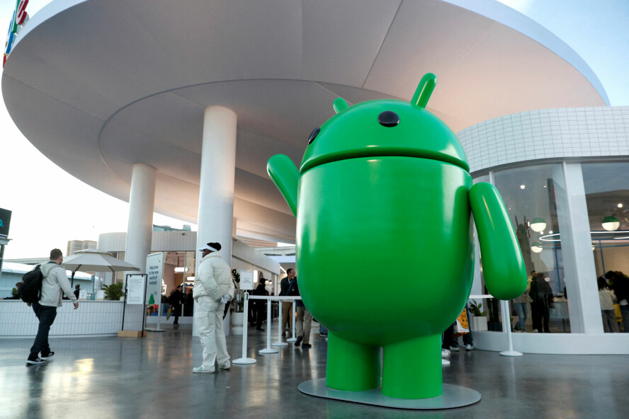 Google skal nedbemanne, og tilbyr nå sluttpakker til blant annet ansatte som jobber med Android. 📸: Steve Marcus / Reuters / NTB