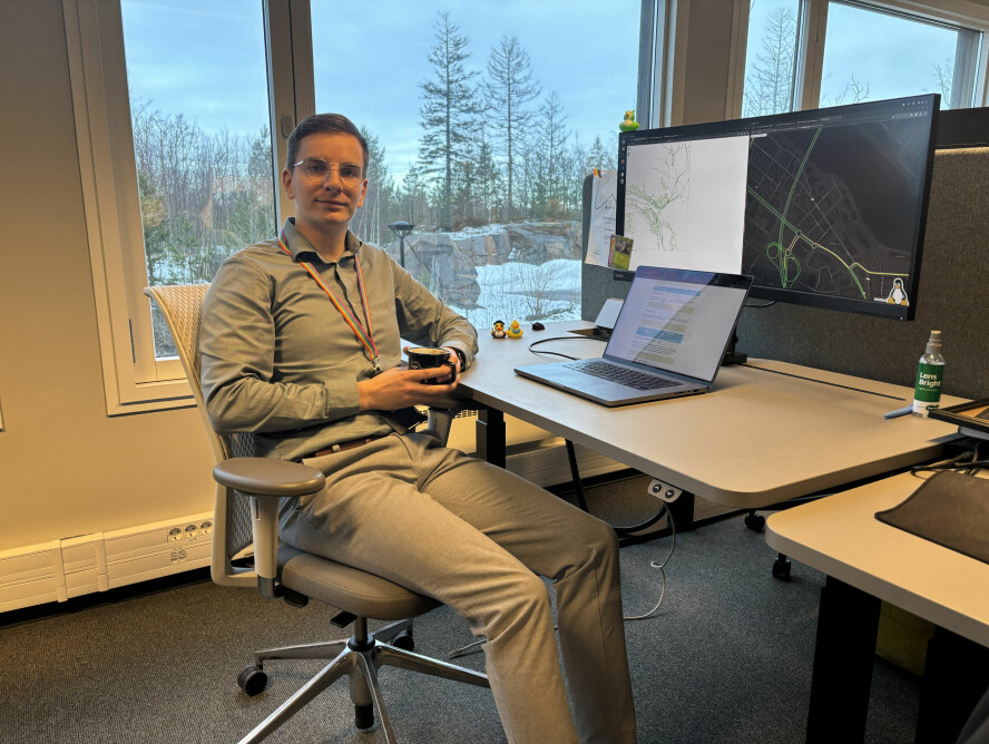 Benny Wilhelm er utvikler i Capgemini, og mener juniorer bør få enda mer tillit for å levere enda bedre. 📸: Privat