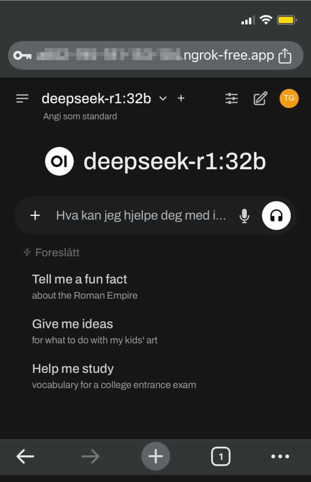 Så enkelt kjører du DeepSeek lokalt, uten sensur og overvåkning