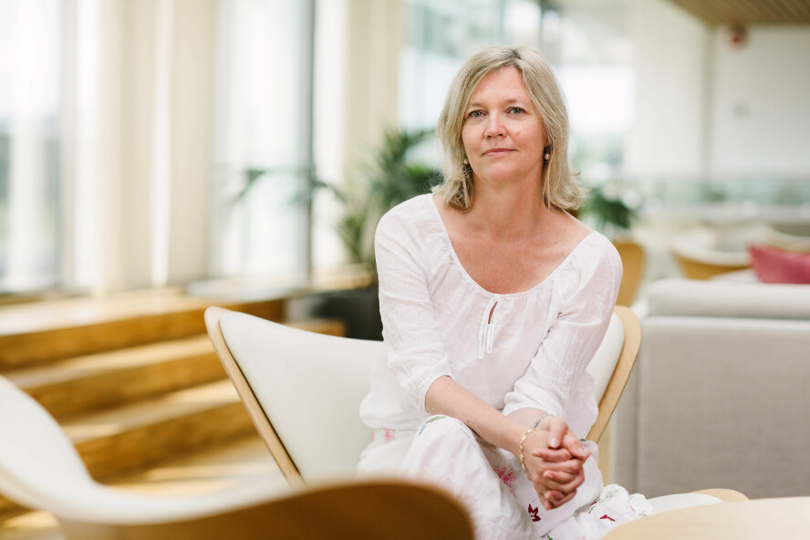 Områdedirektør Nina Melsom i arbeidsgiverorganisasjonen NHO er skeptisk til mental helse-dag, og det er også LO. 📸: Moment Studio / NHO