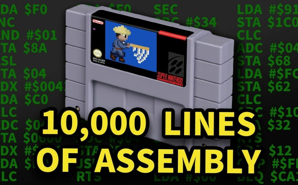 Making an SNES Game the Way Nintendo Intended