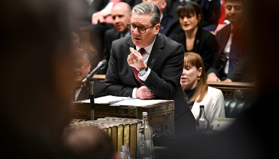 Statsminister Keir Starmer og britiske myndigheter vil ha en vei inn i Apples skyløsninger. 📸: House of Commons / AFP / NTB
