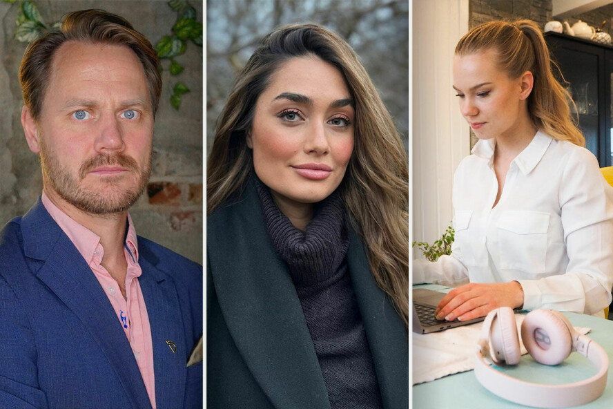 Henrik Holum, Celise Skaar og Elise Kristiansen er alle engasjert i mangfold, men har litt forskjellige syn på Accentures tiltak. 📸: Privat / kode24