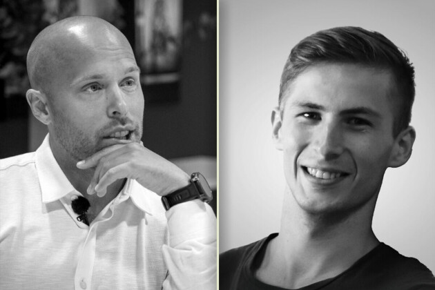 Eigil Tarjem (CEO) og Roman Slobodzian (Lead Architect) i Hudd. 📸: Privat