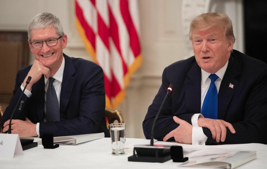 Apple planlegger å investere flere hundre milliarder dollar i USA over de neste fire årene. 📸: Saul Loeb / AFP / NTB