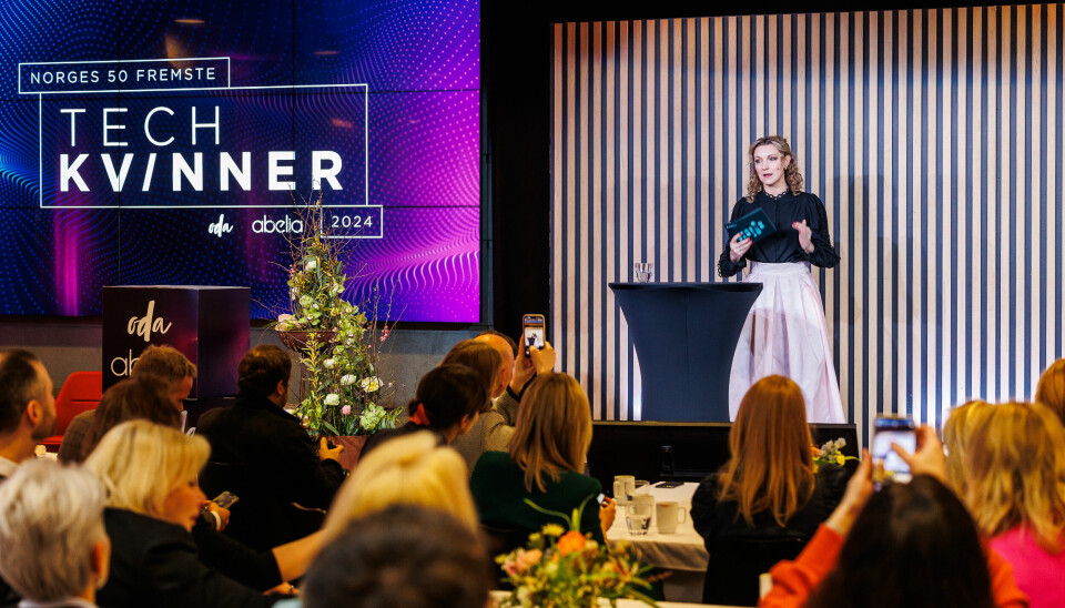 Digitaliseringsminister Karianne Tung var tilstede under fjorårets kåring. Det skal hun også være i 2025. 📸: Kilian Munch / Abelia