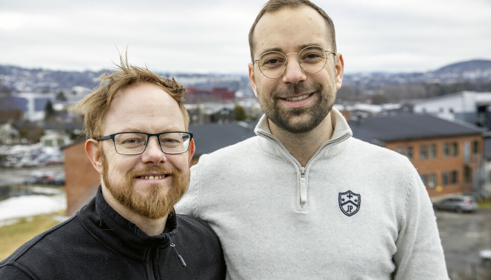 Det beste med å jobbe ved FFI er at du får bidra til prosjekter som virkelig betyr noe for samfunnet, mener Espen Skjervold og Nikolai Kivijervi.