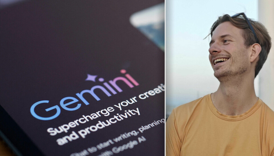 Audun Wigum Arbo forteller om overgangen fra OpenAI til Googles Gemini-modeller. 📸: Getty Images / AFP / Privat
