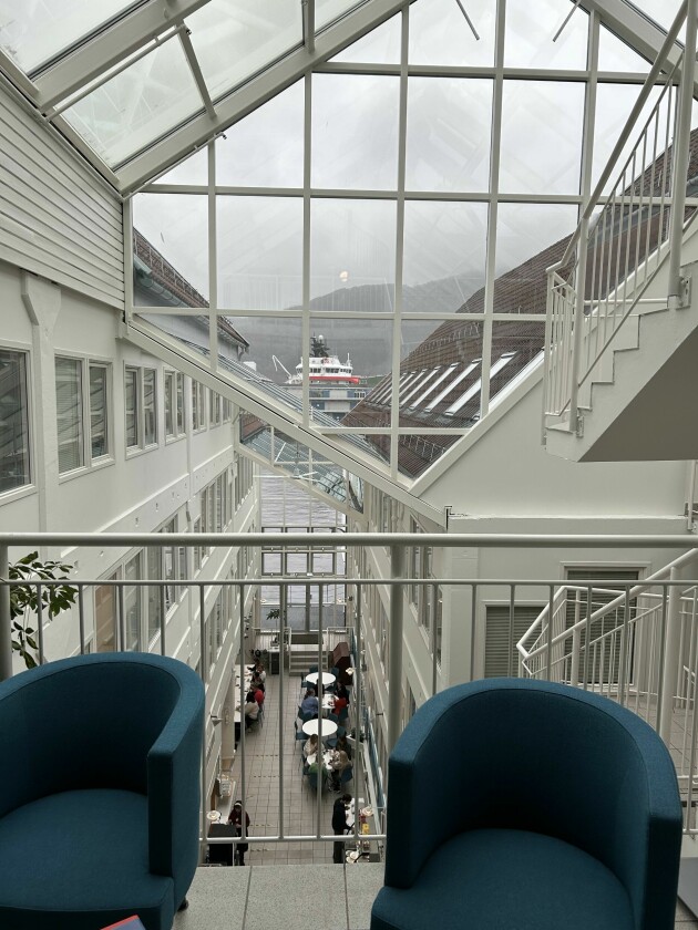 Fra Fiskeridirektoratets kontor i Bergen. 📸: Privat