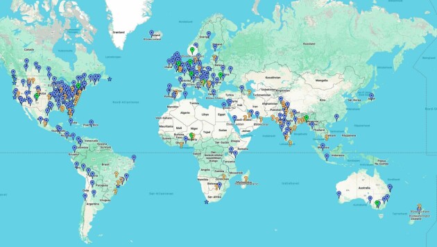 BSides Kristiansand har godt selskap – konferansene arrangeres over hele verden, og har allerede skjedd i Oslo. Ifølge dette kartet jobbes det dessuten med en BSides Stavanger, som også har en Bluesky-bruker som hevder at noe skjer i 2026.