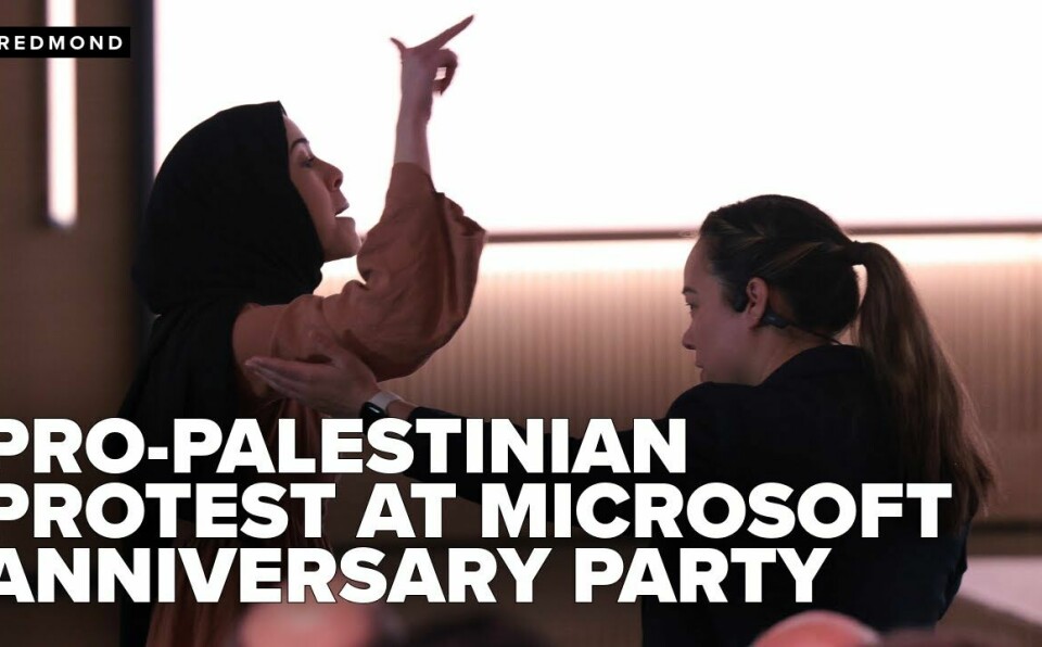 Pro-Palestinian employees interrupt Microsoft's 50th anniversary celebration