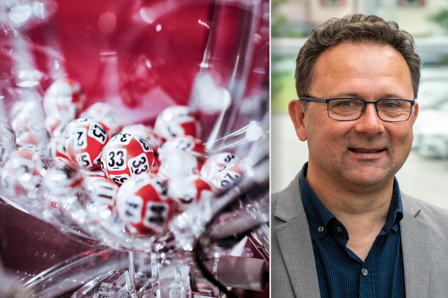 Roar Jødahl i Norsk Tipping sier de ikke vil fortelle mer om problemene ved helgas Lotto-trekning, før de har orientert Lotteritilsynet om saken. 📸: Norsk Tipping