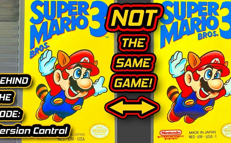 The Secret Update of Super Mario Bros. 3 - Behind the Code: Version Control