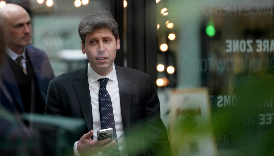 Sam Altman, CEO i OpenAI, under Artificial Intelligence Action Summit i Paris i februar. 📸: Aurelien Morissard / REUTERS / NTB