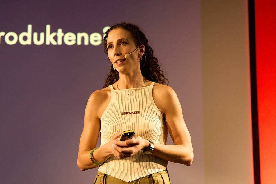 Marina Santos Haugen er utvikler i Kodemaker. 📸: Andreas Turau