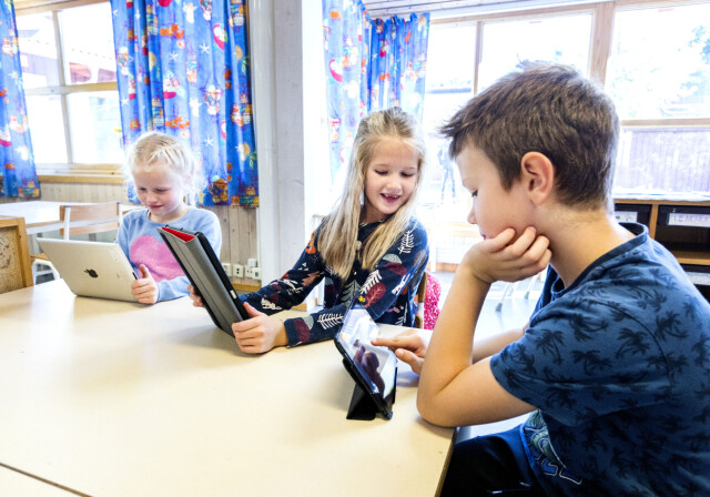 Datatilsynet gjennomførte nylig et tilsyn med elevers personvern i 50 kommuner. Dette gjør at de nå slår alarm om situasjonen. 📸: Gorm Kallestad / NTB