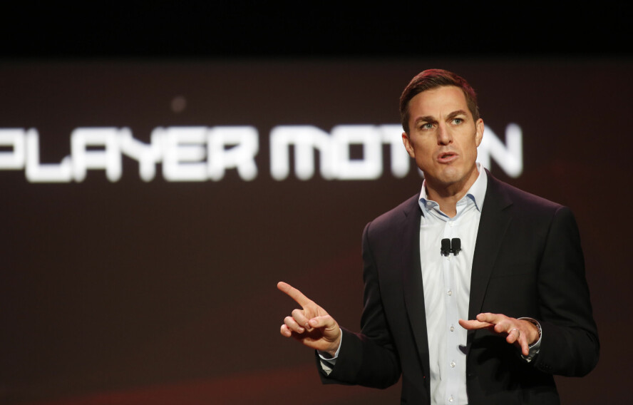 EA-boss Andrew Wilson vil ha de ansatte mer på kontoret. Du vinner ingen premie for å gjette hvilke argumenter han har for avgjørelsen. 📸: Nick Adams / Reuters / NTB