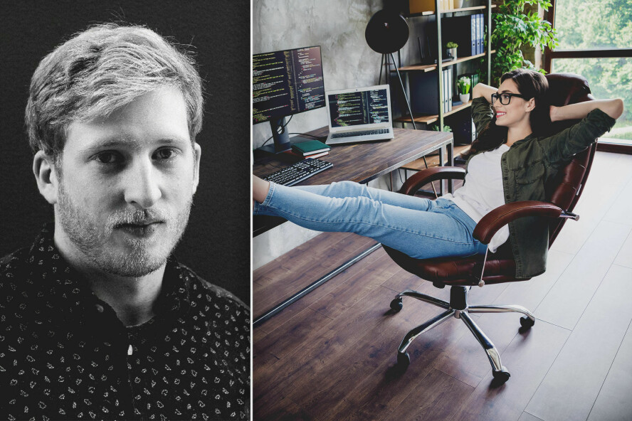 – Vibe coding er et symptom på hvor lett det har blitt å generere kode – og hvor vanskelig det fortsatt er å lage god programvare, skriver Rickard Falck. 📸: Privat / Shutterstock / NTB