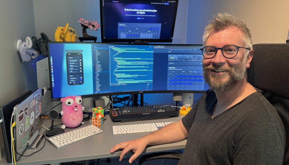 Marius Kildedal trengte et system for å dele hytte, og lagde delthytte.no med PHP. 📸: Privat