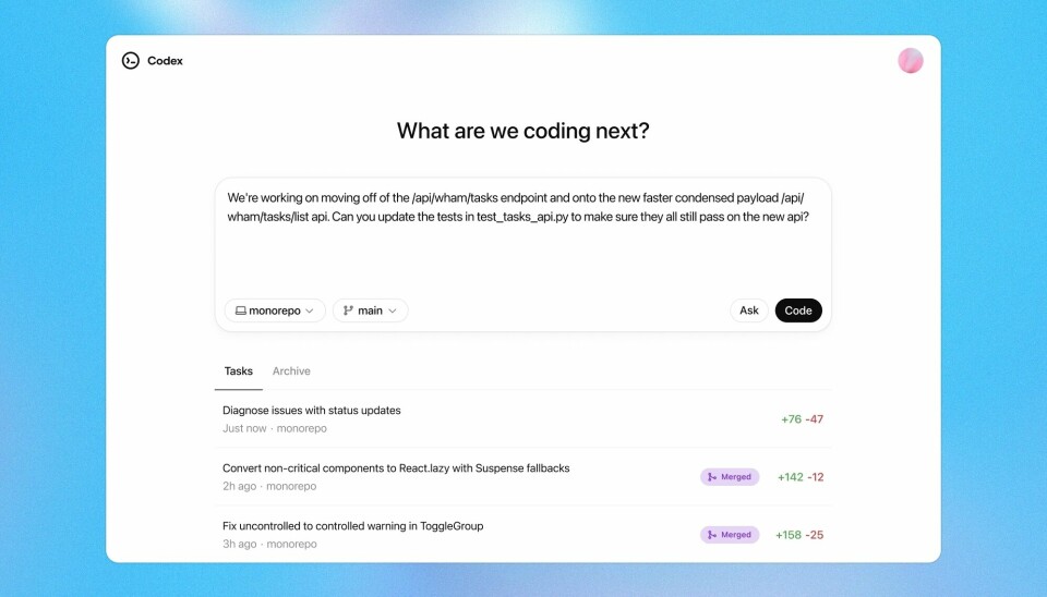 ChatGPT-brukere kan nå koble ChatGPT til GitHub-repoer og få hjelp med kodingen. 📸: OpenAI