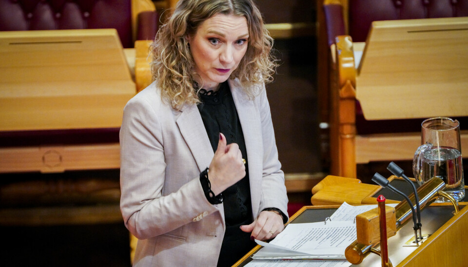 Karianne Tung vil ha svar på om dataene til norske Tiktok-brukere kan ha blitt sendt eller lagret i Kina. 📸: Gorm Kallestad / NTB