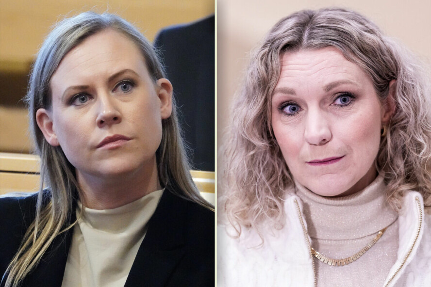 Regjeringen ønsker å få med seg EU på strengere håndheving av aldersgrenser i sosiale medier, opplyser Lene Vågslid og Karianne Tung. 📸: Ole Berg-Rusten / NTB og Javad Parsa / NTB