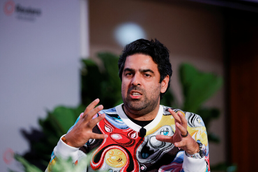 Grunnlegger i Builder.AI, Sachin Dev Duggal, gikk tidligere i år av som toppsjef i selskapet. Nå er selskapet konkurs. 📸: Brendan McDermid / Reuters