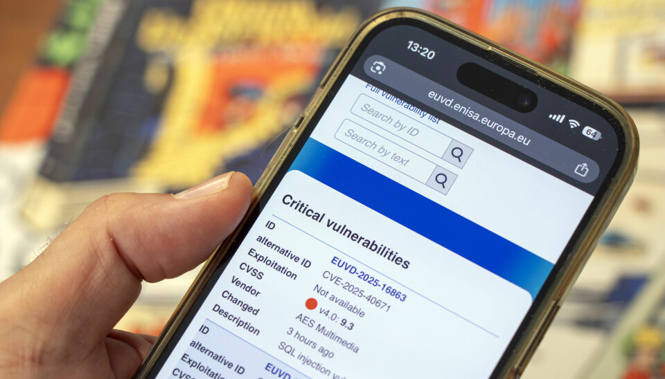 Det europeiske alternative til CVE er oppe og kjører. 📸: Kurt Lekanger