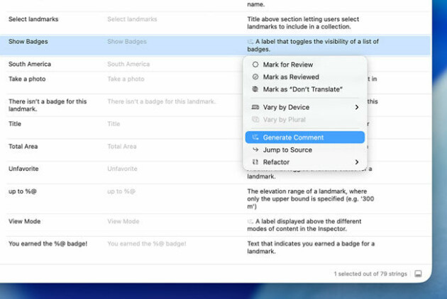 Coding Tools skal gjøre utviklere mer produktive ved å tilby hjelp til ulike oppgaver, som skriving av tester, kommentarer, feilsøking, og mye mer. 📸: Apple