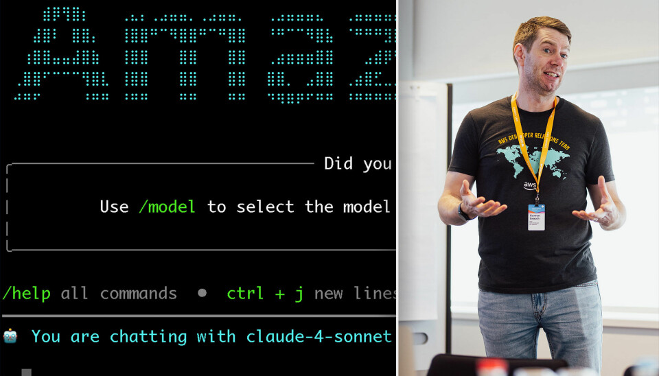 Gunnar Grosch, Principal Developer Advocate i AWS. 📸: AWS