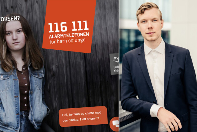 Alarmtelefonens nettside, 116111.no, har ifølge Datatilsynet drevet med ulovlig deling av personopplysninger. Tobias Judin i Datatilsynet sier de ser at mange av nettsidene enten ikke vet hvordan teknologien virker, eller at de ikke mente dele opplysningene.📸: Skjermdump og Ilja C. Hendel / Datatilsynet