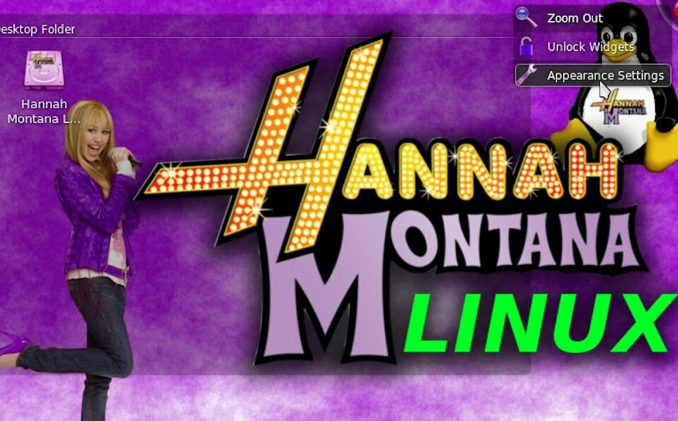 Hannah Montana Linux (Overview & Demo) - Bizarre Operating Systems