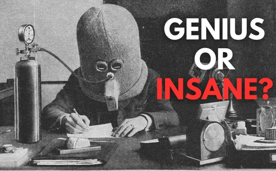 This Bizarre Helmet Promised Super Human Focus | The Isolator Helmet