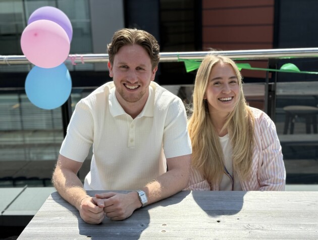 Mats Nielsen og Maria Hafsahl Karlsen.