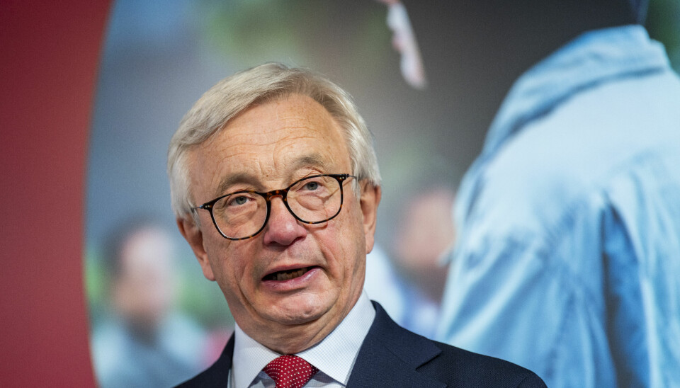 Riksrevisor Karl Eirik Schjøtt-Pedersen sier overskridelsen kan bidra til å svekke tilliten til offentlige anskaffelser. 📸: Fredrik Varfjell / NTB