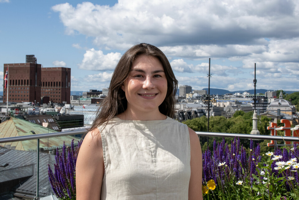 Julia Lundby (24) er sommerstudent hos Computas.