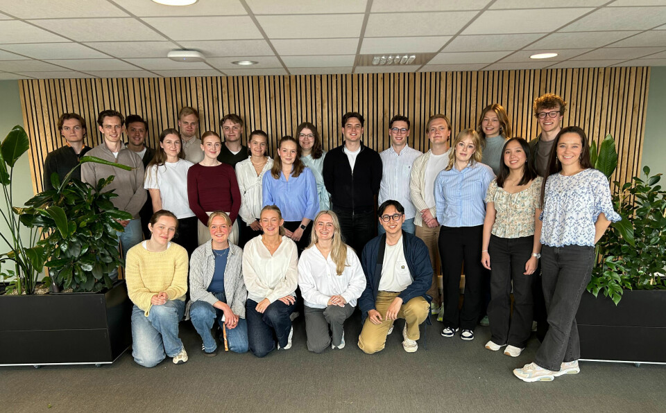 Årets sommerstudenter hos Sparebank 1.