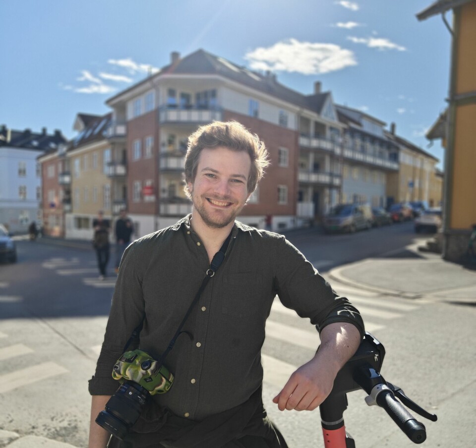 Toni Vucic liker å finne solfylte steder i Oslo, gjerne med utepils.