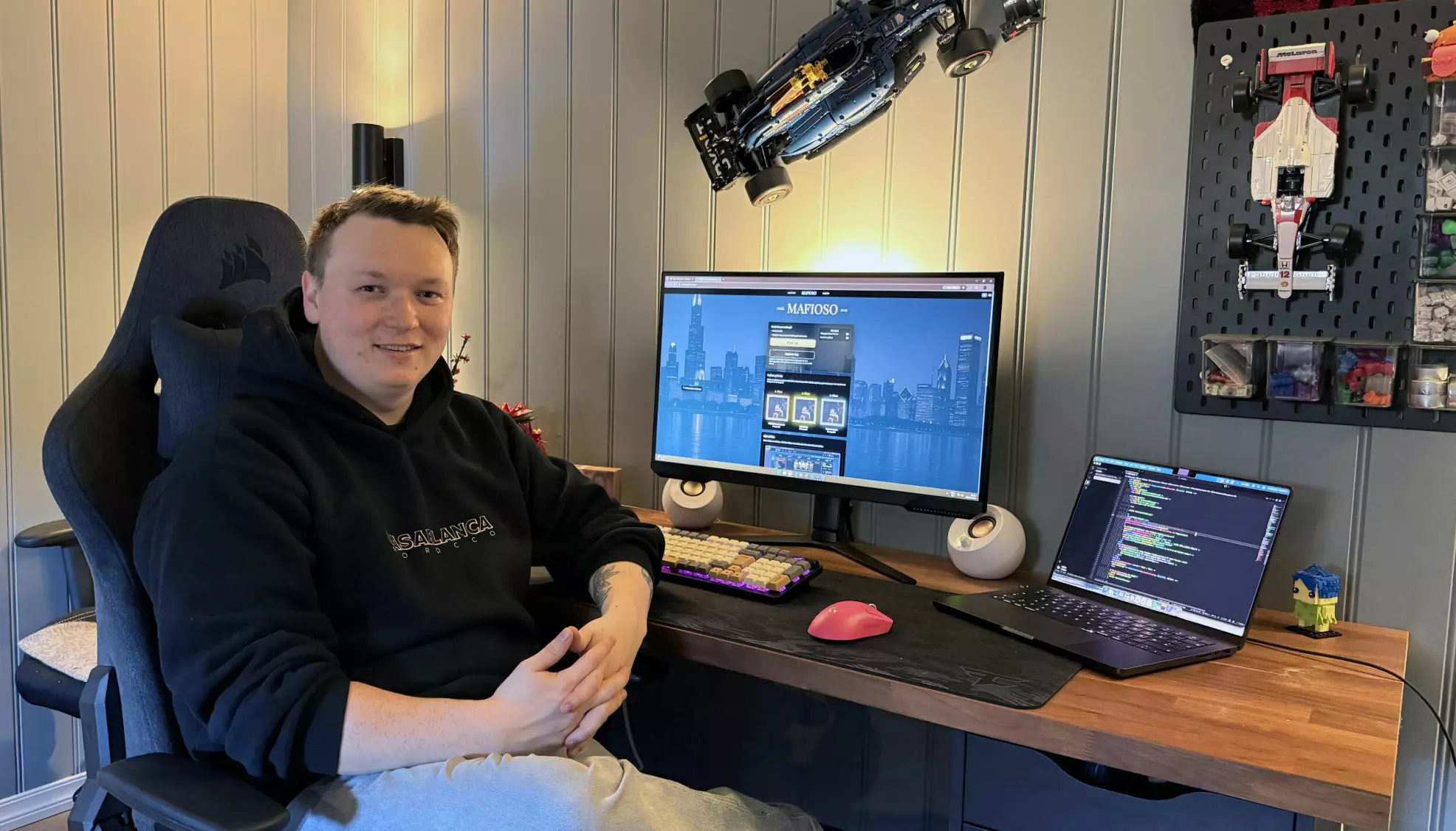 Veldig glad for at jeg ikke ga opp da det stormet som verst